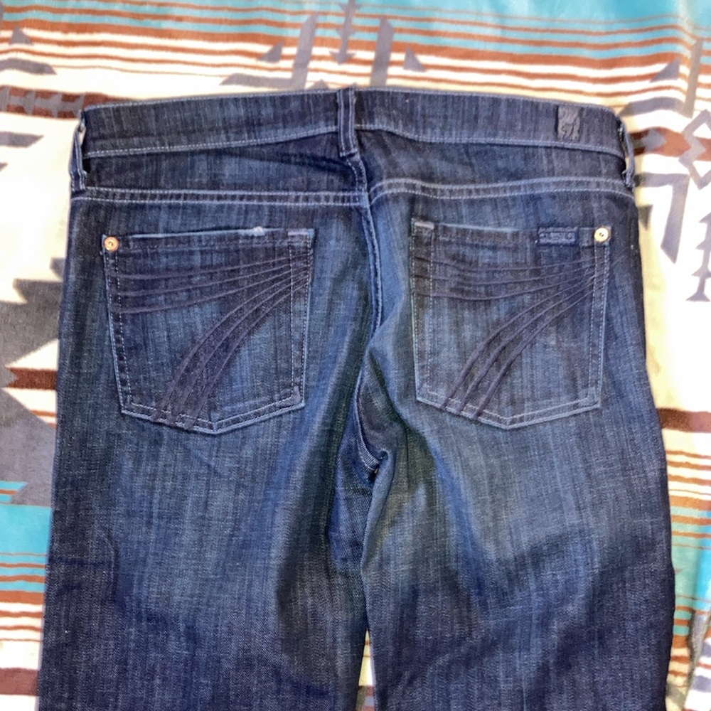 7FAMK DOJO 29 Dark wash